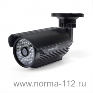 Proto-W03F36IR Всепогодная ИК видеокамера, 3,6 мм, 650 ТВЛ, ИК-40 м