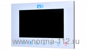 Видеодомофон RVi-VD10-11 оснащен цветной TFT-матрицей с разрешением 1024х600. Подключение до 2-х выз