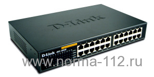 D-link DGS-1024D Коммутатор 10/100 Мбит/с с 24 портами