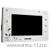 KCV-A374LE белый Монитор видеодомофона TFT LCD 7" экран, эксклюзивный дизайн, 2 вызывные панели