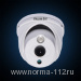 FE-ID720AHD/10M, в/к  купольная AHD,1/4’ AR0141 1 Megapixel CMOS,объектив f=3.6 mm, ИК-20 м.