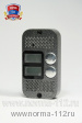 JSB-V082 серебро PAL Дверной блок (накладной), на 2 абонента, ЛС 4-х пров., аудиочип MOTOROLA,
