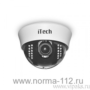 ITech ПРО Practic/75A IR купольная  в/камера 2,8-12 мм, ИК - 20 м