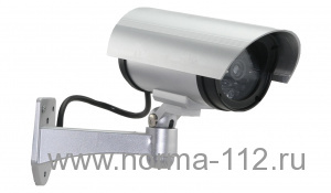 RVi-F03 Муляж камеры видеонаблюдения уличный со встроенной индикацией. Питание: две батарейки типа «