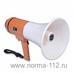 AT-M125A  Мегафон со встроенным микрофоном, 15/25Вт, 9В