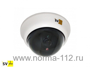 V134W "Видеокамера цветная купольная (102) 1/3"" CMOS, 600 ТВЛ, 0.5 люкс, 720x480, PAL, тип камеры-д