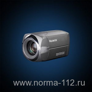 FE-90Z корпусная цветная ZOOM видеокамера 1/4” EX-view HAD II CCD, 650 твл, 3,4-102 мм