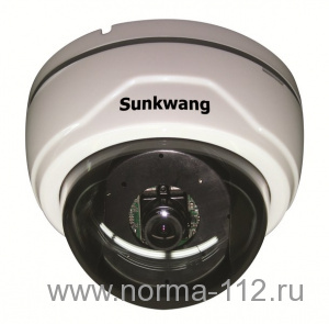 SK-DC80/M847P (3.6) Купольная цветная видеокамера, 1/3" Sony Super HAD CCD II, чипсет G5, 650 ТВЛ