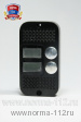 JSB-V082 черный PAL Дверной блок (накладной), на 2 абонента, ЛС 4-х пров., аудиочип MOTOROLA, 380 ТВ