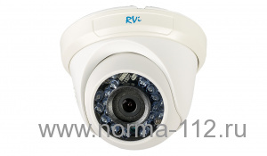 RVi-C311B (3,6 мм) в/камера купольная,1/3" КМОП-матрица 960H,720 ТВЛ; ИК- до 20 метров.