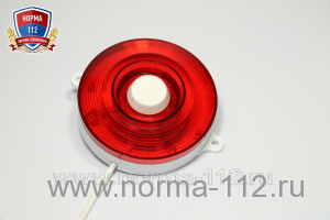 Маяк-12КПМ исп.1  Светозвуковой, 105 дБ, 12 В,  свет-20 мА, звук-20мА