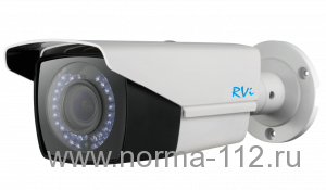 RVi-C411 (2.8-12 мм) ИК-подсветка: до 40 метров; 1/3" КМОП-матрица 960H Pixel Plus PC1099; 720 ТВЛ
