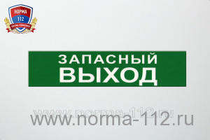 Е 23 Указатель запасного выхода, 150*300 мм