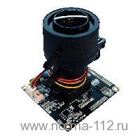 SCM-422 Модульная видеокамера, 540 ТВЛ, 0,3 Лк, 4-9 мм