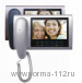 KW-S700C-W64 (SILVER) цветной видеодомофон 7" TFT LCD