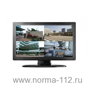 Монитор Smartec 22" STM-223 цв.  ЦВТ LCD/TFT Видеомонитор; 640x480 эл.; NTSC/PAL, 450 cd/m2
