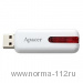 Флэш-диск 4Gb Apacer AH 326 White